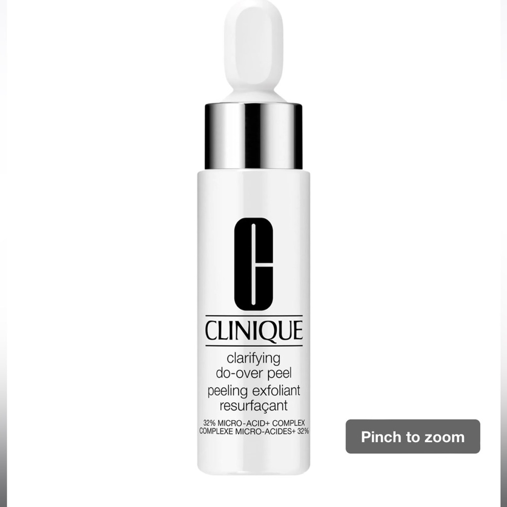 NEW FULL SIZE CLINIQUE CLARIFYING DO-OVER PEEL 30ml